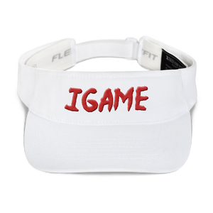 iGAME 3D Visor ( RED ) - iGAME Clothing