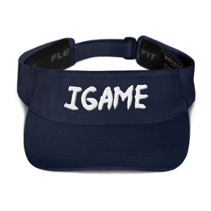 iGAME 3D Visor ( White ) - iGAME Clothing