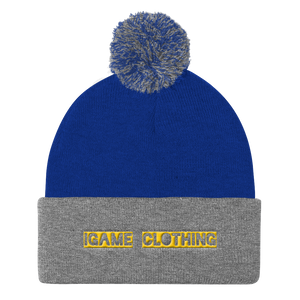 iGAME Clothing 3D Knit Beanie ( YELLOW ) - iGAME Clothing