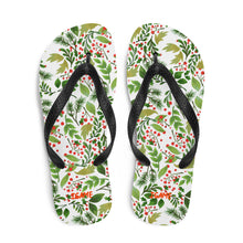 Load image into Gallery viewer, Green Leaf Flip-Flops - iGAME Clothing