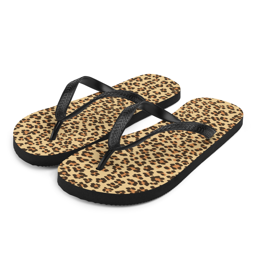 Leopard Flip-Flops - iGAME Clothing