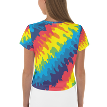 Load image into Gallery viewer, Heart Tie Die Crop Top - iGAME Clothing