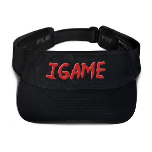 iGAME 3D Visor ( RED ) - iGAME Clothing
