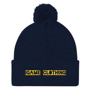 iGAME Clothing 3D Knit Beanie ( YELLOW ) - iGAME Clothing
